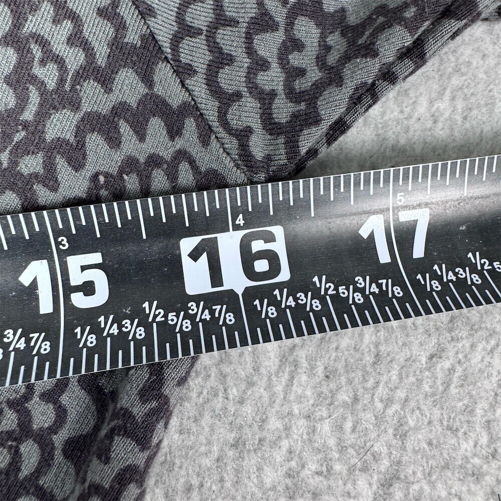Boden Dress Womens Size 6 Gray Black Stretchy V-Neck Empire Waist Midi - Picture 9 of 11